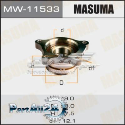 Задній підшипник Masuma MW11533