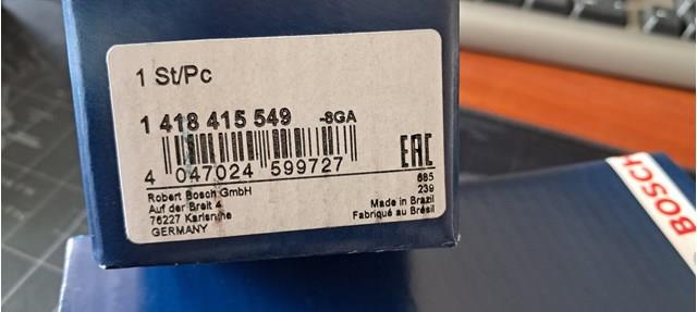  Bosch 1418415549 ціна, від 84.36 USD