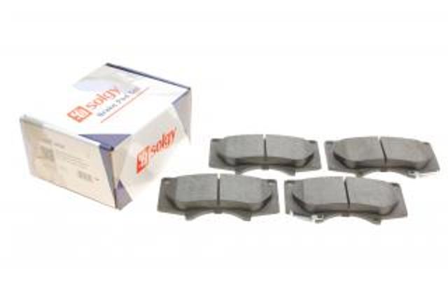 Передні тормозні колодки 209254 Solgy