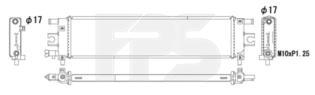 Радіатор основний Koyorad FP30A883KY ціна, від 95.02 USD
