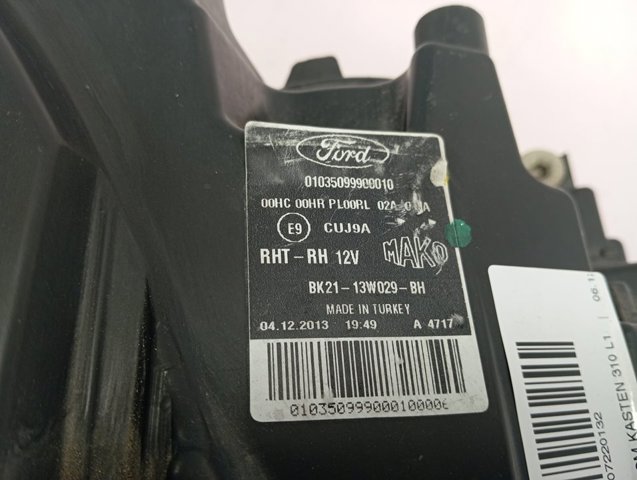 Основна фара - вставка Ford BK2113W029BH ціна, від 176.81 USD