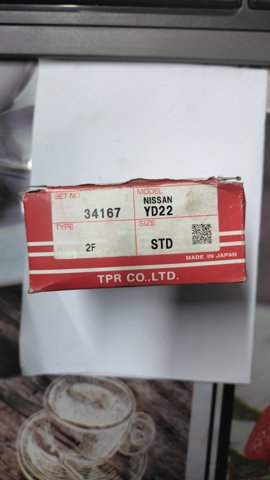 Кільця поршневі комплект на мотор, STD. 34167STD TPR