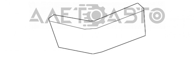 Направляюча заднього бампера, ліва FPS FP2830965 ціна, від 4.23 USD