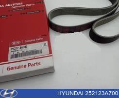 Клиновий ремінь Hyundai/Kia 252123A700 ціна, від 24.07 USD