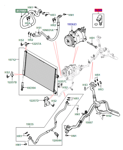  Land Rover LR091476 ціна, від 25.14 USD