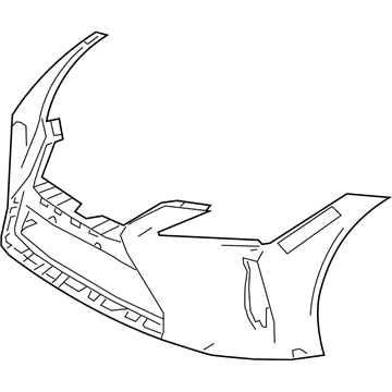 5211911908 Toyota Бампер передній в зборі