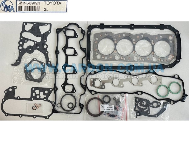 Комплект прокладок двигуна, повний NIPPON MOTORS FS9840J ціна, від 40.99 USD