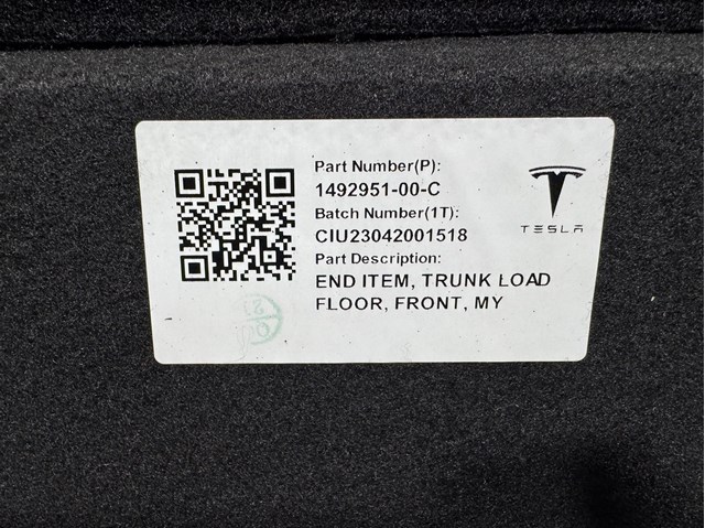  Tesla 149295100C