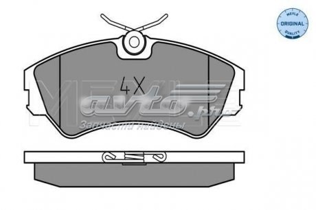 Гальмівні колодки Meyle 252012419 ціна, від 16.87 USD