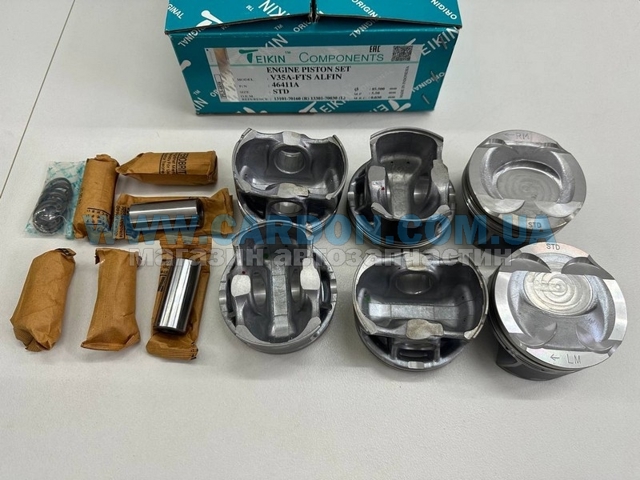 Поршень (комплект на мотор), STD Teikin 46411ASTD ціна, від 175.76 USD