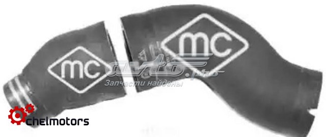 Патрубок повітряний, вхід в турбіну (наддув) Metalcaucho 09199