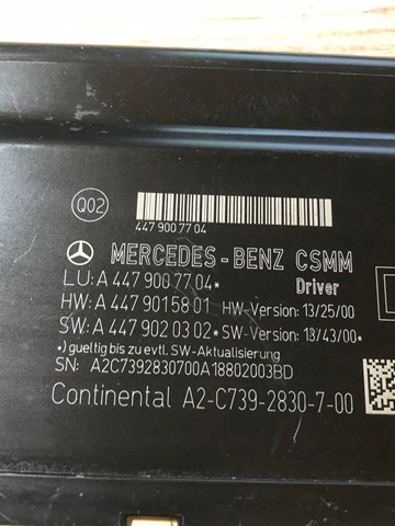 A4479007704 Mercedes 
