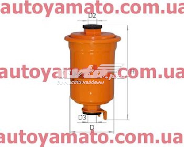 Фільтр тонкого очищення палива Alpha Filter AF465 ціна, від 7.24 USD
