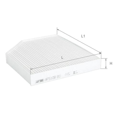 Купити AF5108 Alpha Filter Фільтр салону вугільний
