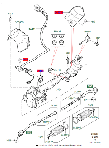 Купити LR111480 Land Rover Накінечник поперечної рульової тяги