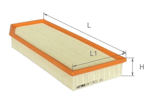 Елемент повітряного фільтра Alpha Filter AF1901 ціна, від 5.65 USD