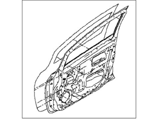 Двері передні, праві Nissan/Infiniti H01004AFMB ціна, від 317.44 USD