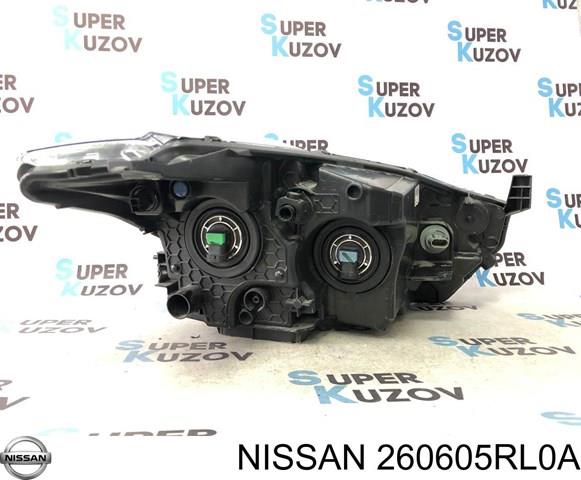 Фара ліва 260605RL0A Nissan/Infiniti