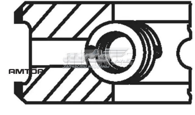 Купити 028RS001350N0 Mahle Original Кільця поршневі на 1 циліндр, STD.