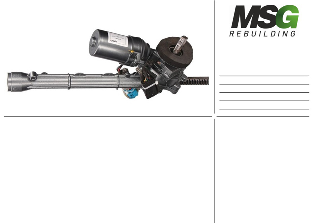 Купити CI405NLF0R MSG Rebuilding Рульова рейка