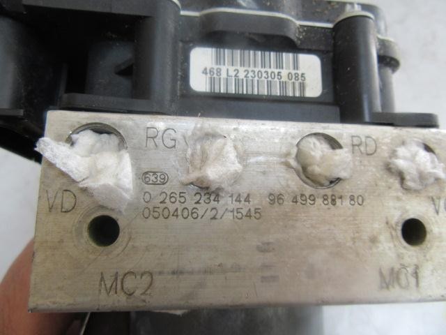 9649988180 Peugeot/Citroen Блок управління АБС (ABS)