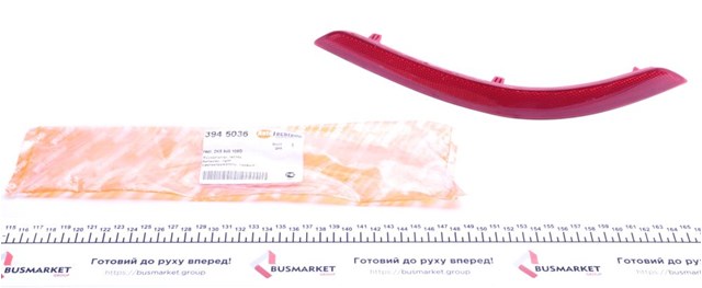 Катафот (відбивач) заднього бампера, правий 3945036 Autotechteile