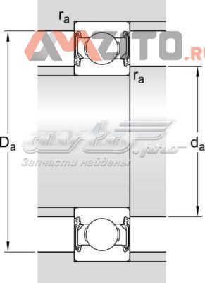Підшипник стартера 62002RSH SKF