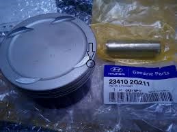 Поршень з пальцем без кілець, STD 234102G211 Hyundai/Kia