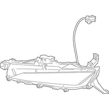 8122048070 Toyota Протитуманка ліва