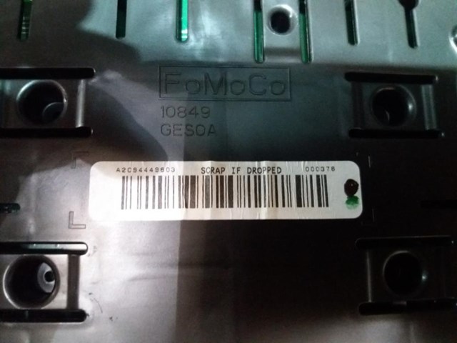 Приладова дошка-щиток приладів GS7T10849AA Ford