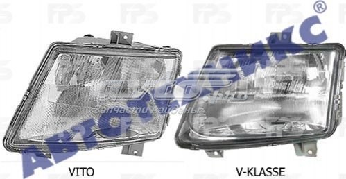 Основна фара - вставка Depo/Loro/Abakus FP3541R8E ціна, від 69.74 USD