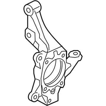 51716D3100 Hyundai/Kia Цапфа поворотна права