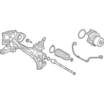 Рейка рульова 53620TLCA10 Honda