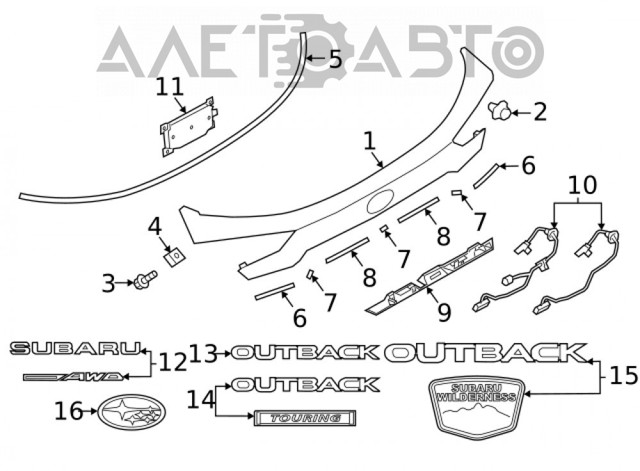  93079AN060 Subaru