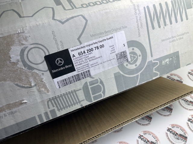 A6542007800 Mercedes Помпа водяна, корпус