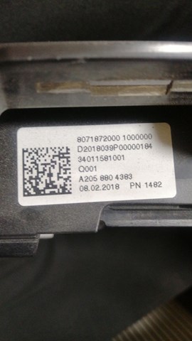 Облицювання радіатора Mercedes A2058804383 ціна, від 109.79 USD