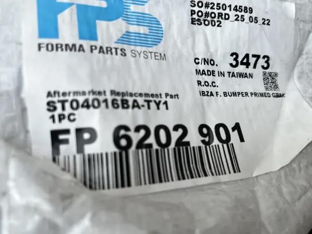 FP6202901 FPS Бампер передній в зборі