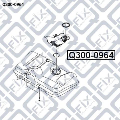 Модуль бензонасоса Q-fix Q3000964 ціна, від 44.56 USD