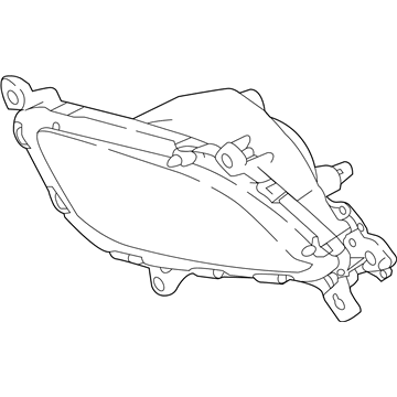 Туманка права Hyundai/Kia 92202B0500 ціна, від 25.34 USD
