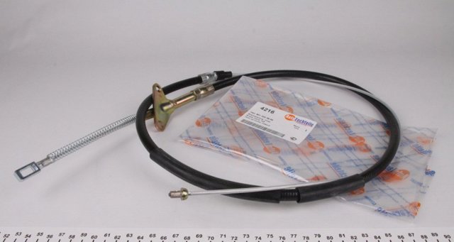 Трос стоянкового гальма задній лівий Autotechteile 1004216 ціна, від 11.55 USD