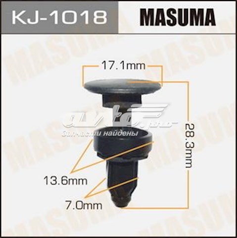 KJ1018 Masuma Автомобільне скло
