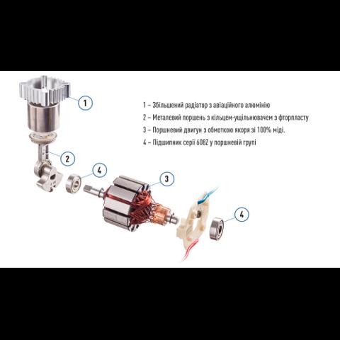 Пристосування для накачування шин Vitol K60 ціна, від 35.22 USD