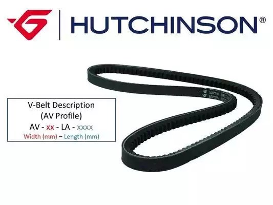 AV10LA1075 Hutchinson Поліклиновий ремінь