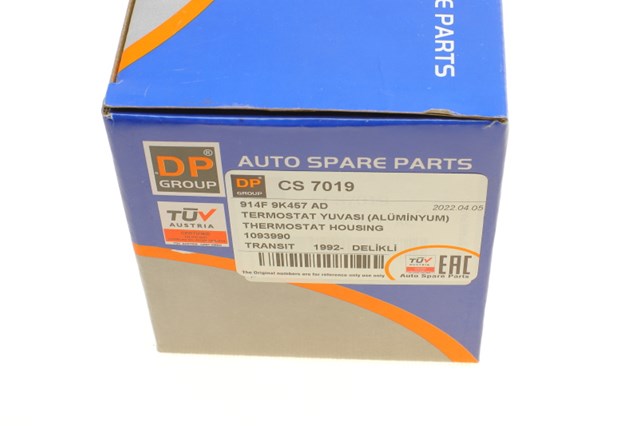 Кожух термостата DP Group CS7019 ціна, від 14.99 USD
