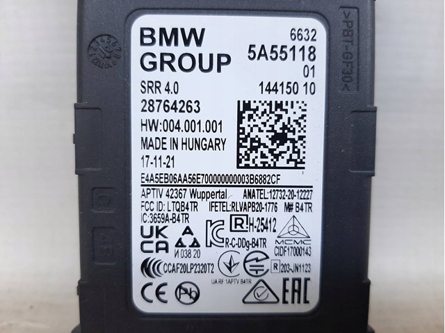 5A55118 BMW Радар зміни смуги руху