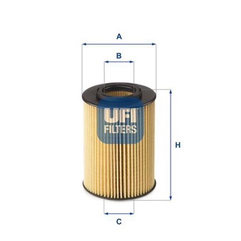 Корпус масляного фільтра 2507500 UFI