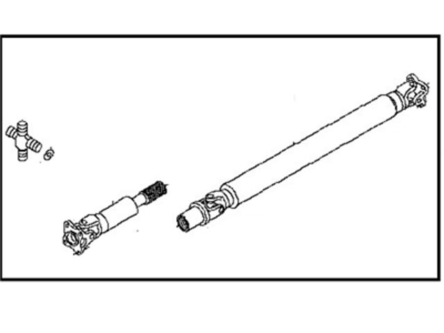 Купити TQ51014 Tqparts Кардан передній