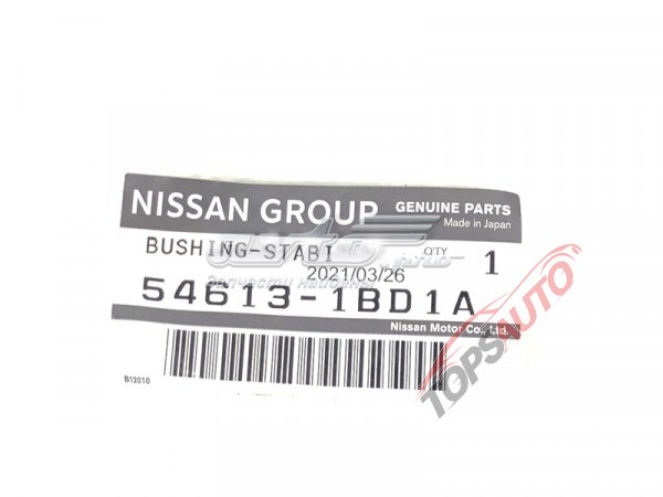 546131BD1A Nissan/Infiniti Втулка стабілізатора переднього