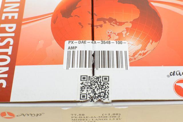 PXDAE4F35481002 AMP/Paradowscy Поршень в комплекті на 1 циліндр, 4-й ремонт (+1,00)