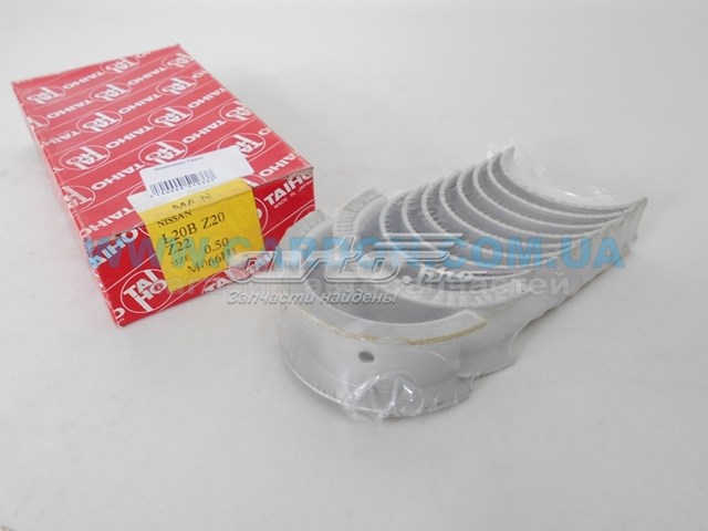 Вкладиші коленвала, корінні, комплект, 2-й ремонт (+0,50) Taiho M066H050